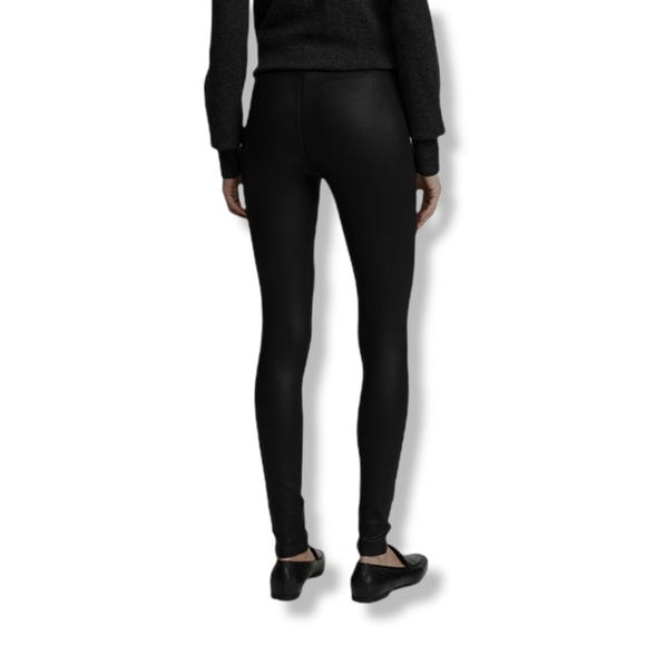 David Lerner The Classic Coated Brown Leggings - Picture 2 of 12